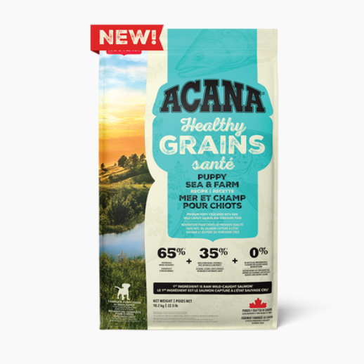 Acana Dog Healthy Grains Puppy Sea & Farm 4Lb/1.8Kg
