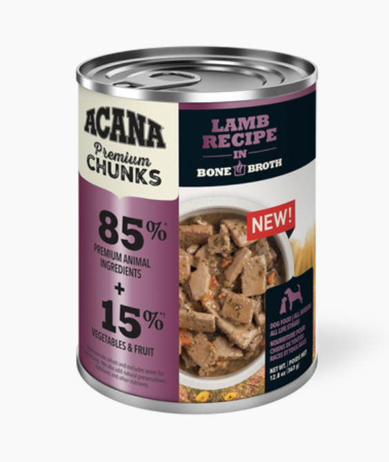 Acana Dog Lamb In Broth 12.8Oz/363G