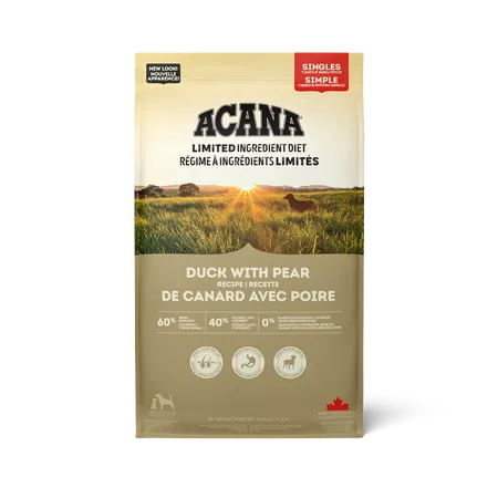 Acana Dog Singles Duck & Pear 23.8lb/10.8kg