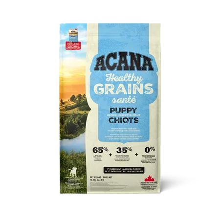 Acana Dog Healthy Grains Puppy 22.5Lb/10.2Kg