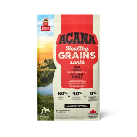 Acana Dog Healthy Grains Red Meat 22.5Lb/10.2Kg
