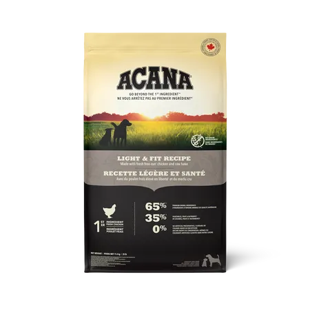 Acana Dog Light & Fit 4.4Lb/2Kg