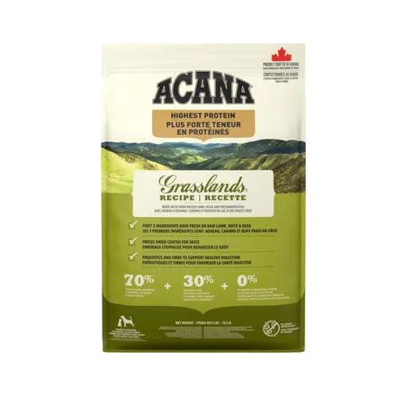 Acana Dog Highest Protein Grasslands 24.2Lb/11Kg
