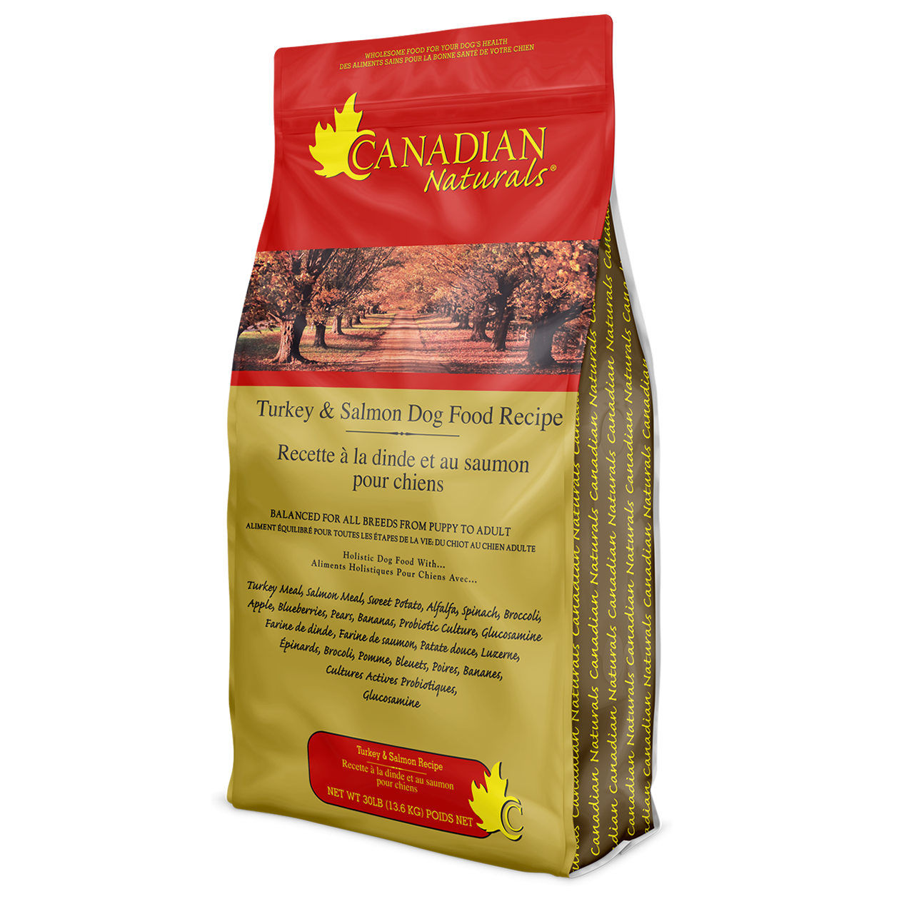 Canadian Naturals Turkey & Salmon 30Lb/13.6Kg