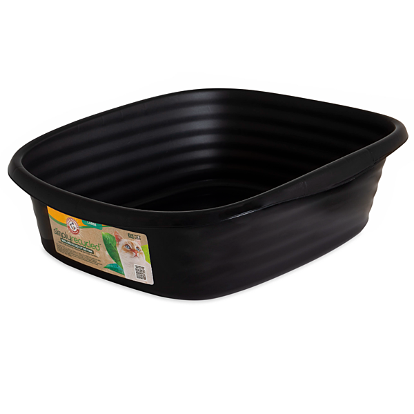 Arm & Hammer Simply Recycled Wave Litter Pan Large 18.7" x 15.2" x 5.4"