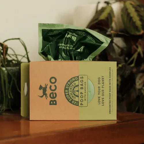 Beco Handled Waste Bags 7"X13" 120Pk