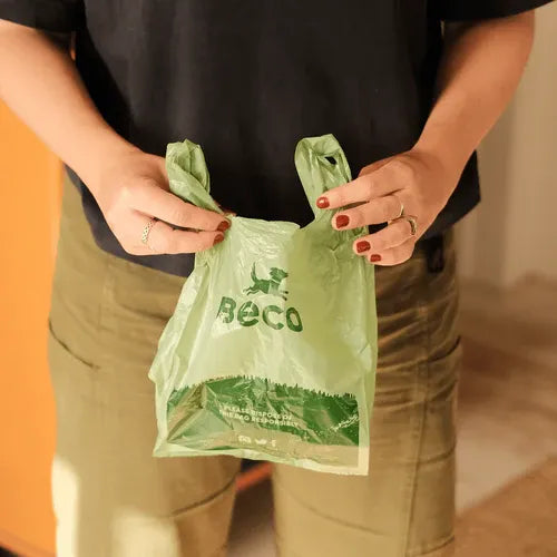 Beco Handled Waste Bags 7"X13" 120Pk