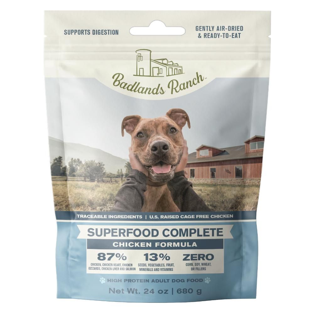 Badlands Ranch Superfood Complete Chicken Formula 24Oz/680G