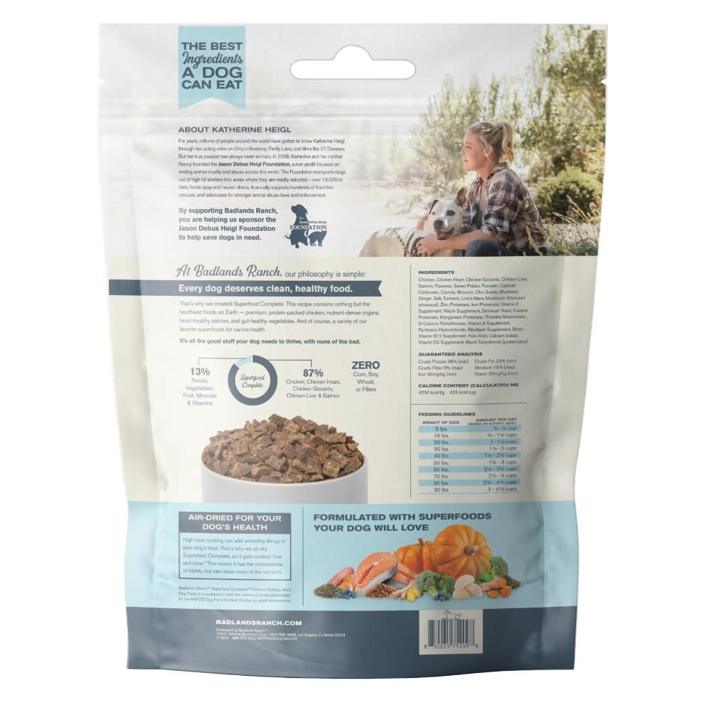 Badlands Ranch Superfood Complete Chicken Formula 24Oz/680G