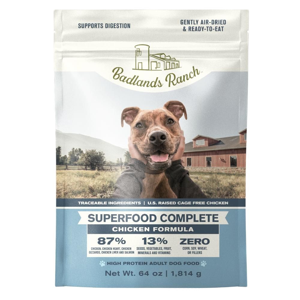 Badlands Ranch Superfood Complete Chicken Formula 4Lb/1.8Kg