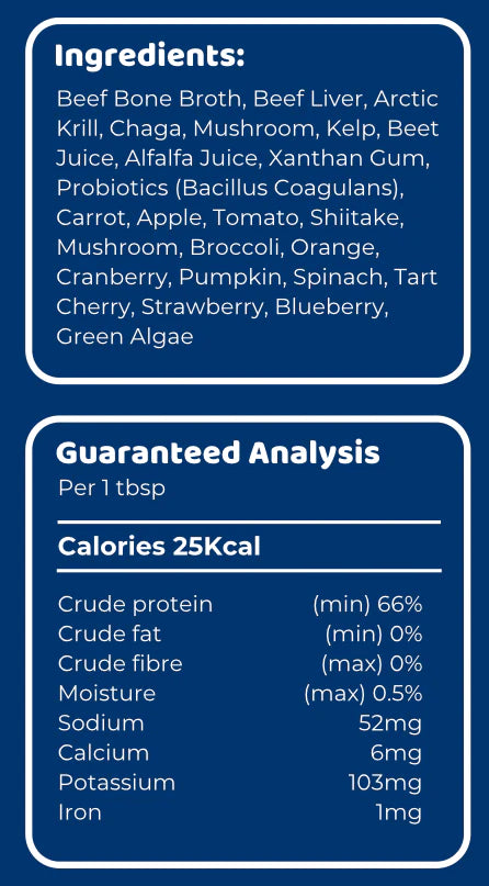 BellaChow Pet Nutrition Superfood Gravy For Dogs 200g