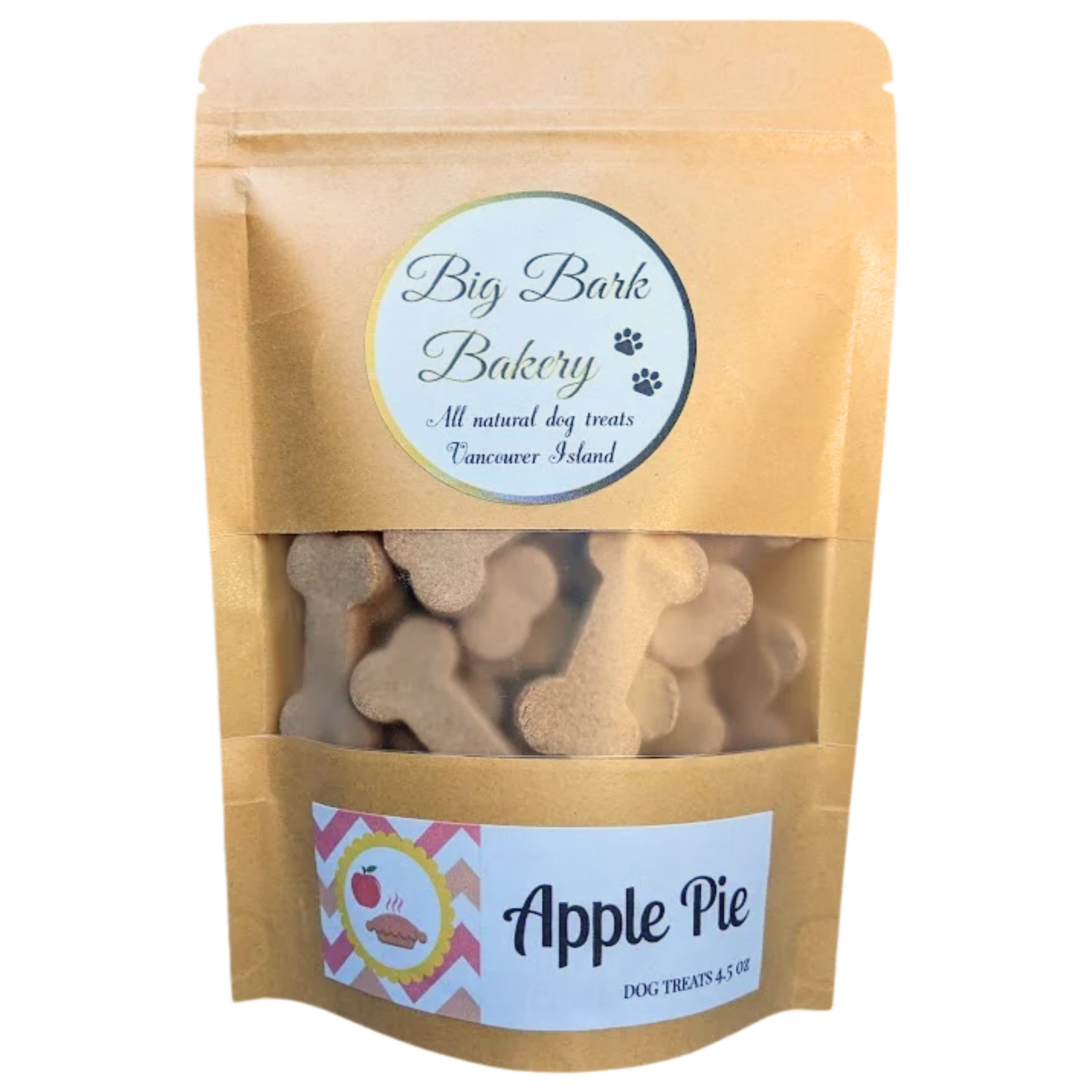 Big Bark Bakery Apple Pie 4.5oz