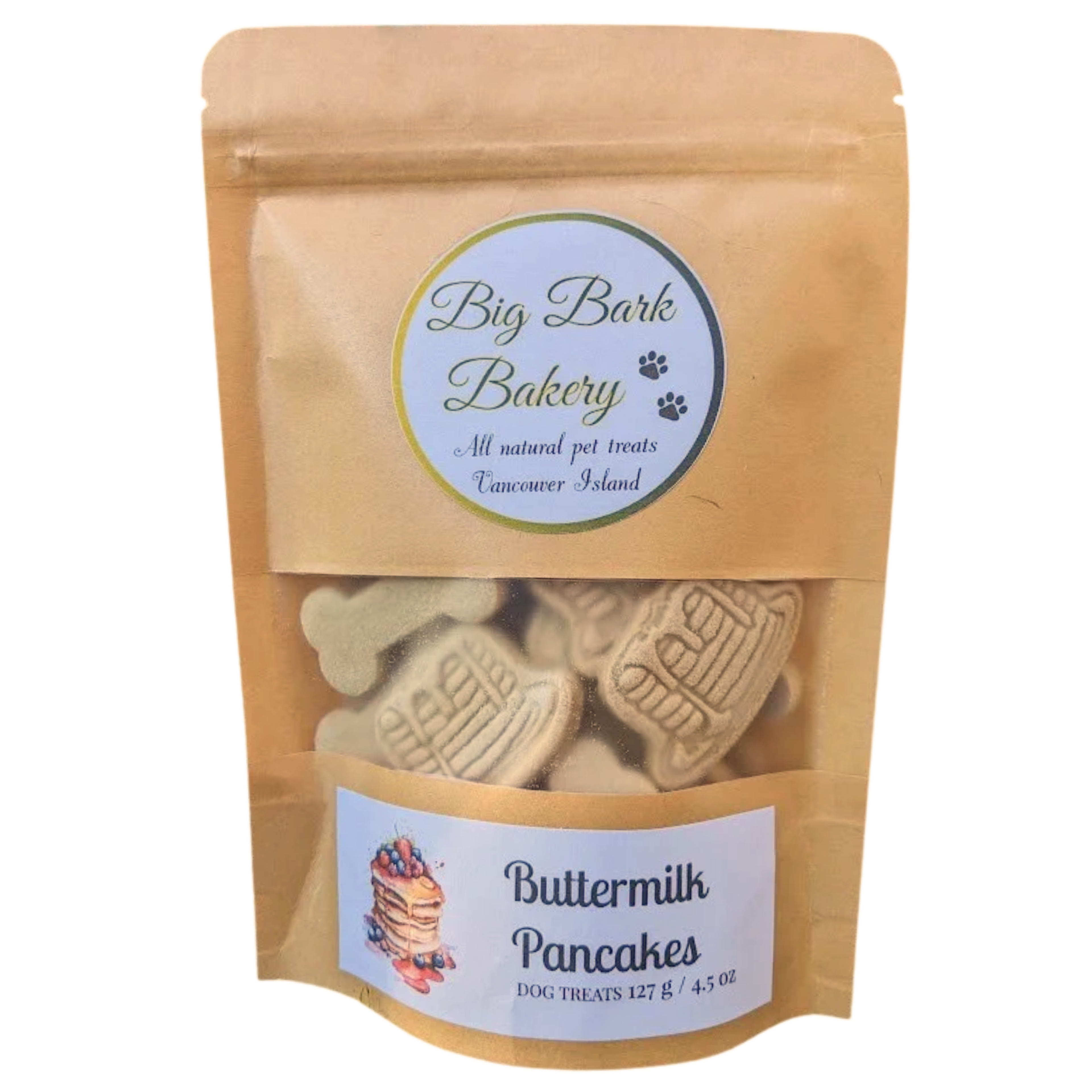 Big Bark Bakery Buttermilk Pancakes 4.5oz