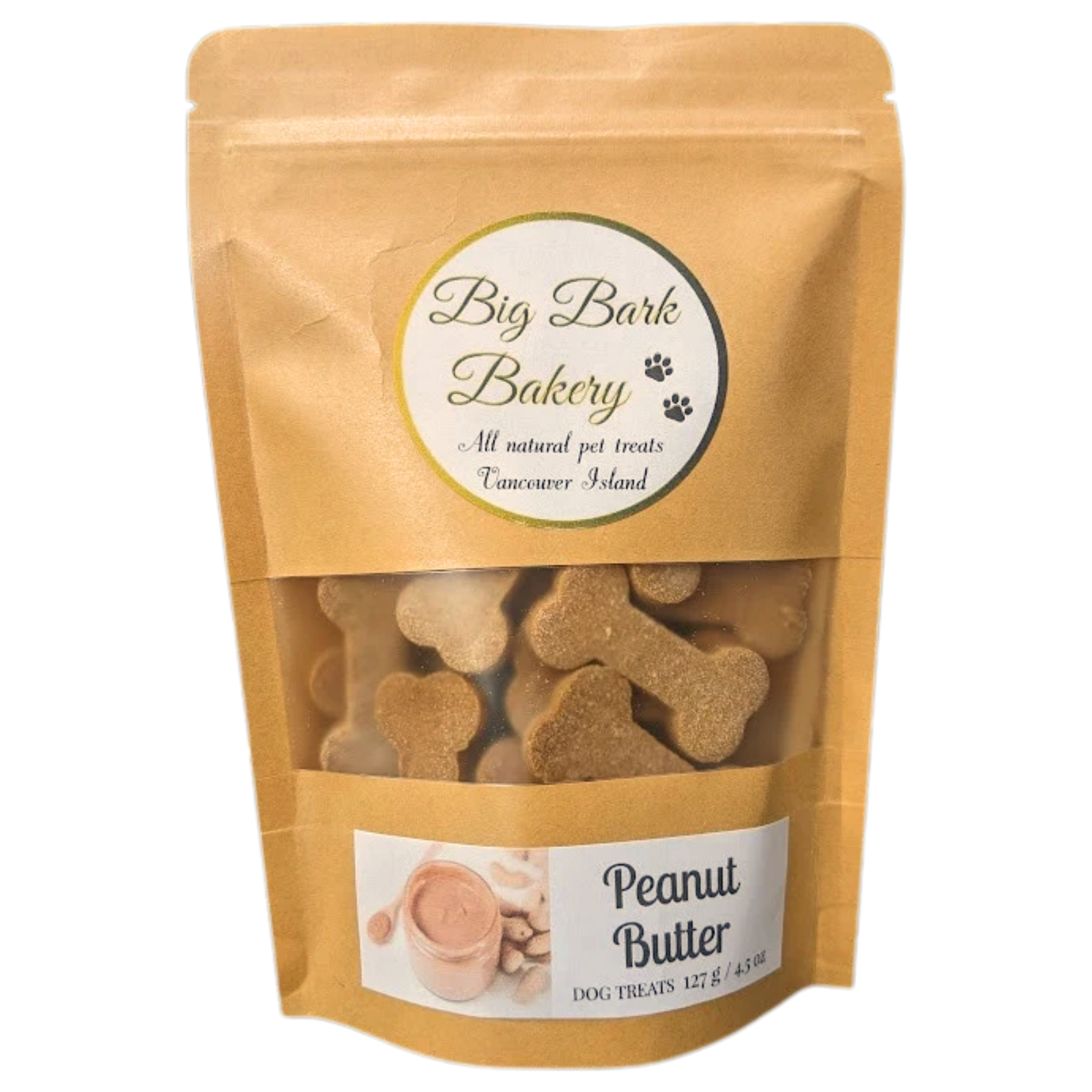 Big Bark Bakery Peanut Butter 4.5Oz