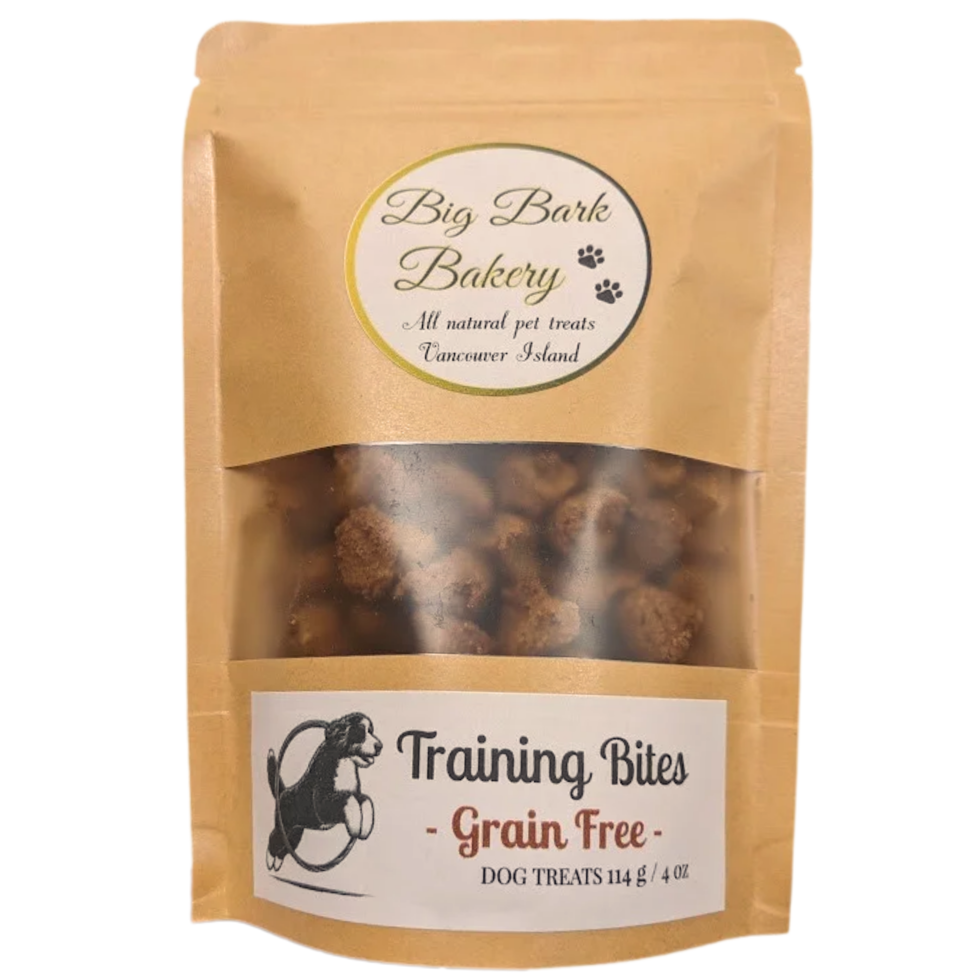 Big Bark Bakery Grain Free Training Bites Peanut Butter 4oz