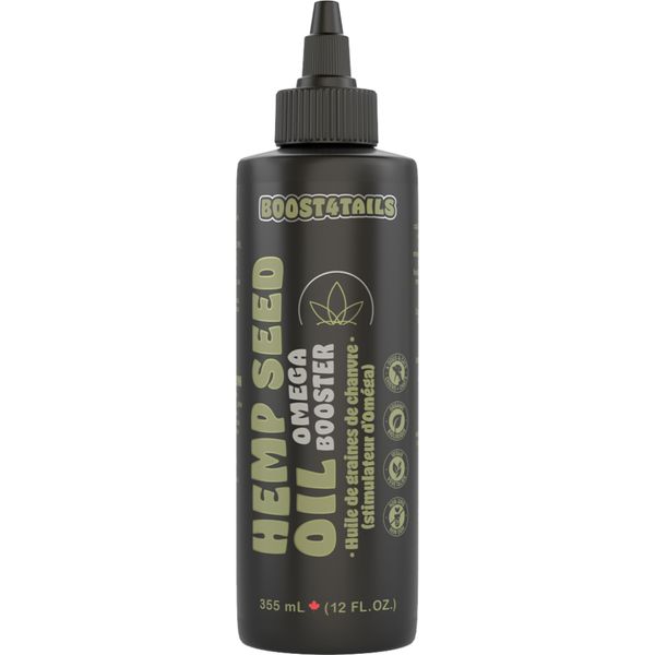 Boost4Tails Hemp Seed Oil Omega Booster 12Fl Oz/355Ml