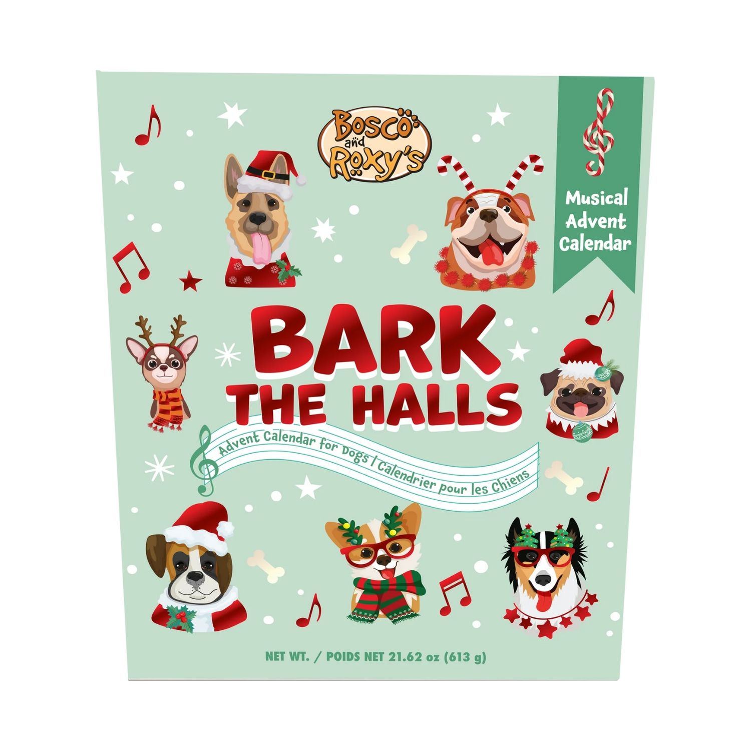 Bosco & Roxy'S Bark The Halls Musical Advent Calendar 2024