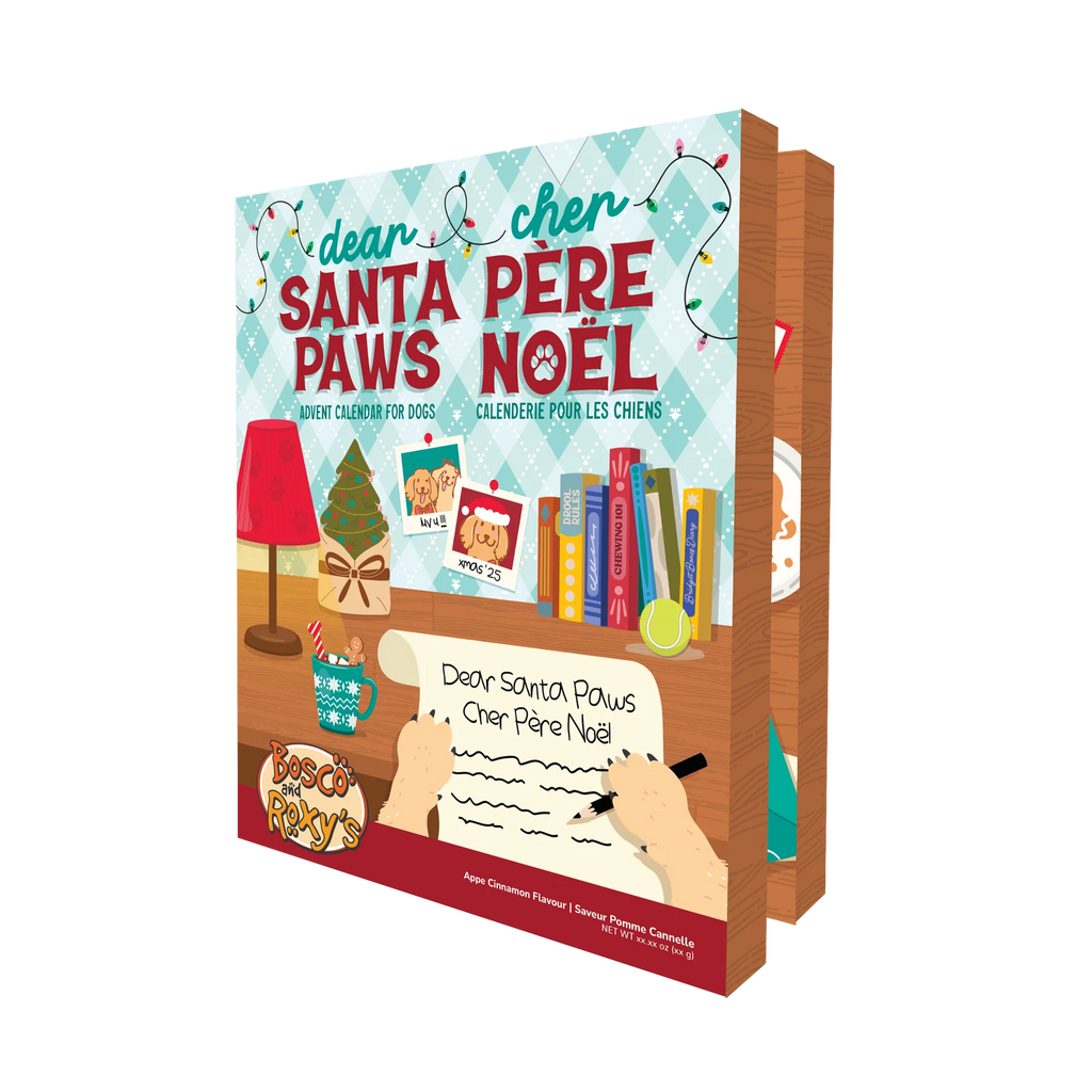 Bosco & Roxy's Dear Santa Paws Advent Calendar 2026 Apple Cinnamon Flavoured