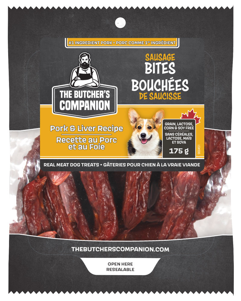 Butchers Companion Pork & Liver Sausage Bites 175g 15pk