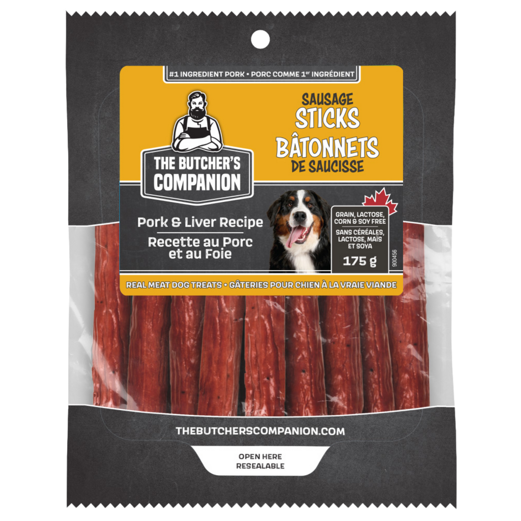 Butchers Companion Pork & Liver Sausage Sticks 175G 11Pk