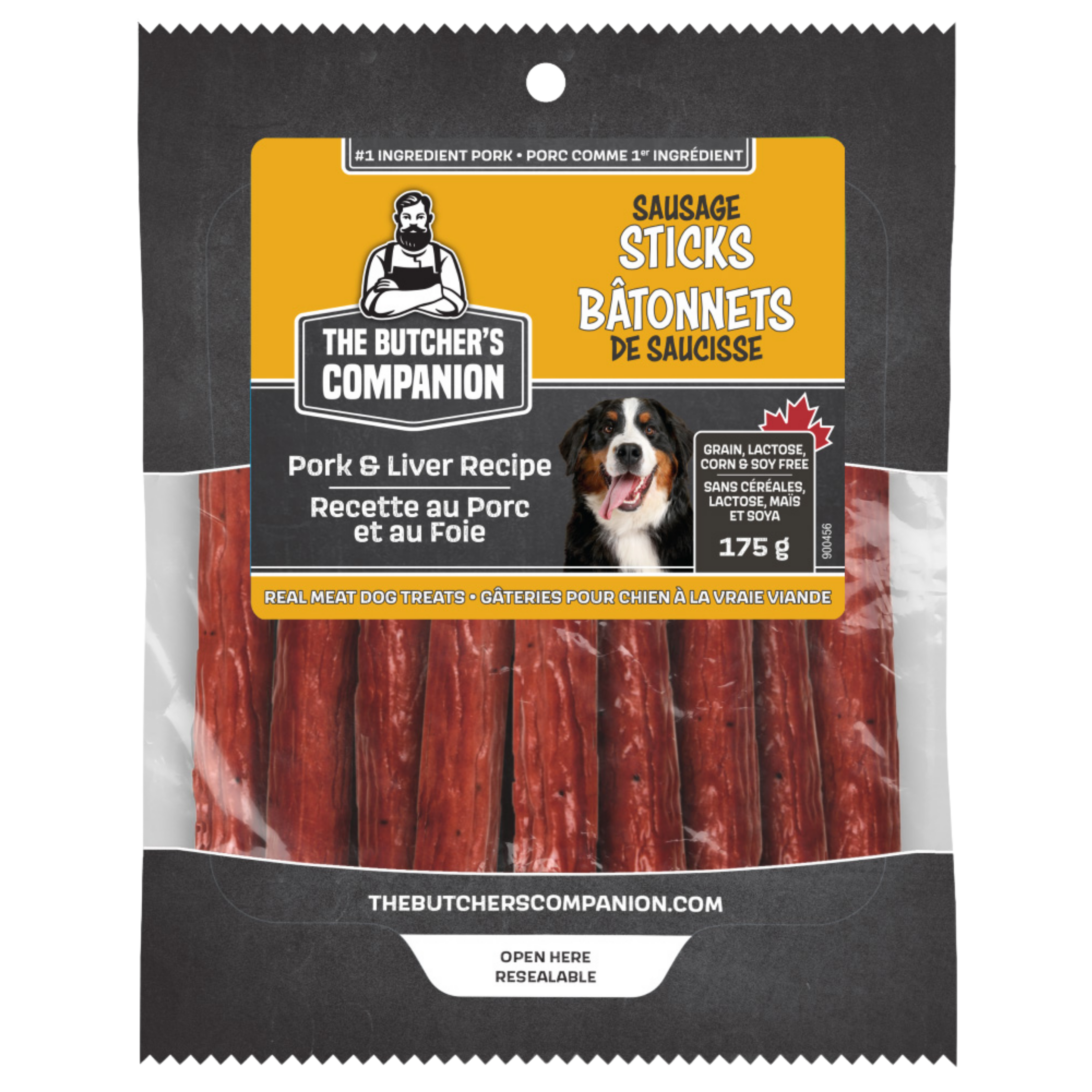 Butchers Companion Pork & Liver Sausage Sticks 175G 11Pk