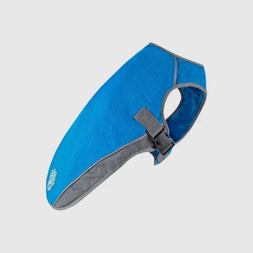 Canada Pooch Chill Seeker Cooling Vest Blue 26