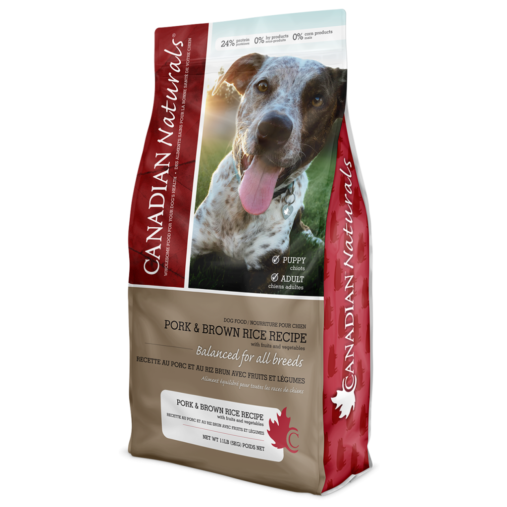 Canadian Naturals Pork & Brown Rice 5lb/2.2kg