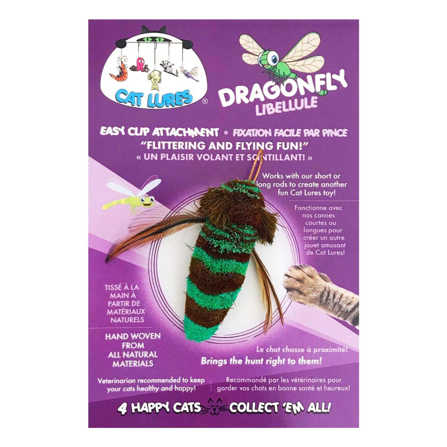 Cat Lures Dragonfly Refill Assorted