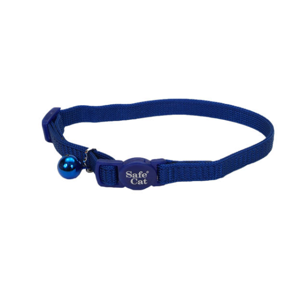 Coastal Safecat Breakaway Collar Blue