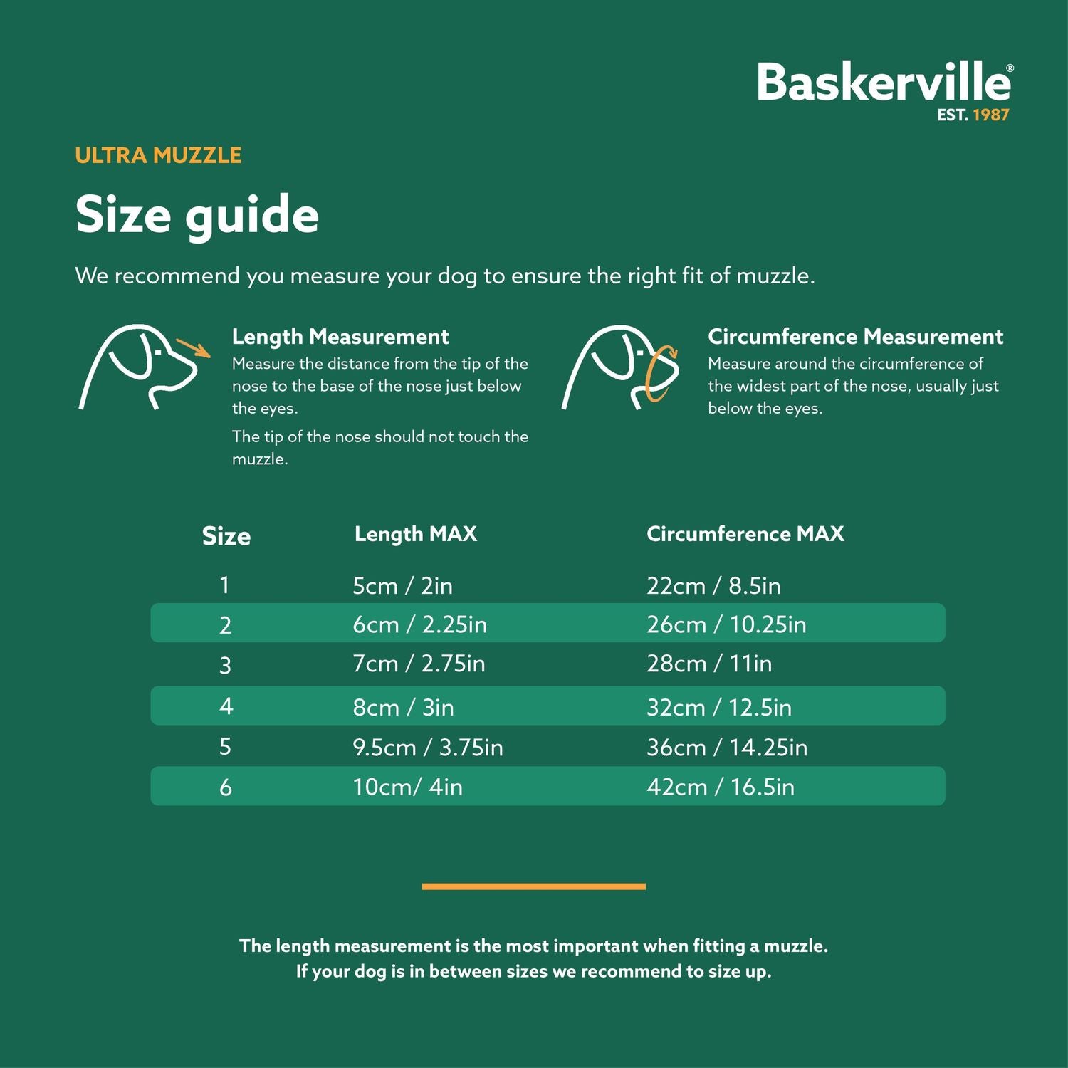 Company Of Animals Baskerville Ultra Muzzle Size 1