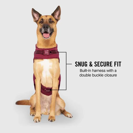 Canada Pooch The Harness Puffer Plum 14
