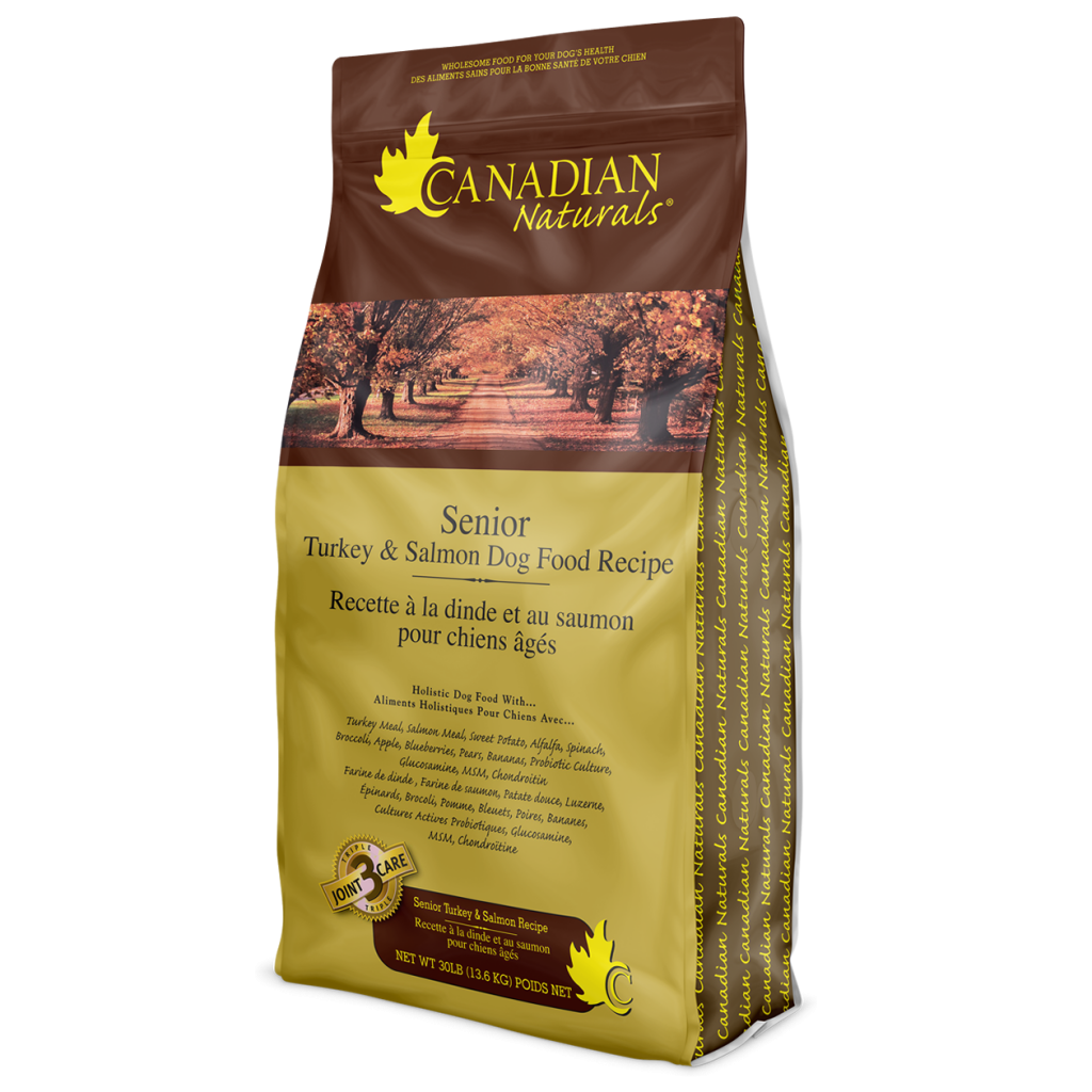 Canadian Naturals Turkey & Salmon Senior 30lb/13.6kg