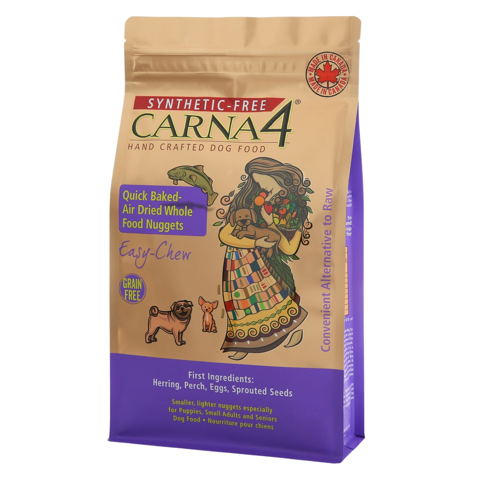 Carna4 Easy Chew Grain Free Fish Formula 10Lb/4.5Kg