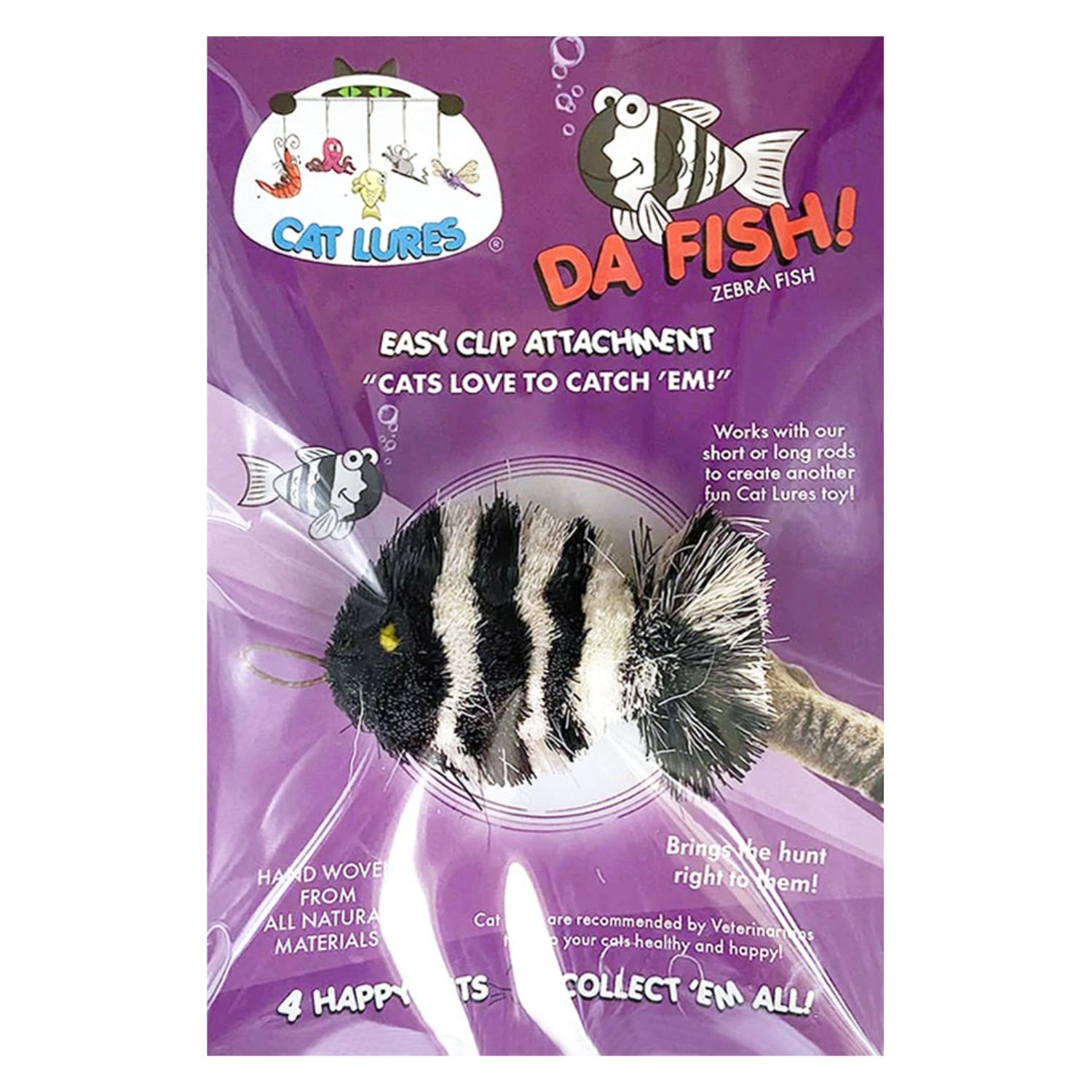 Cat Lures Da Zebra Fish Refill