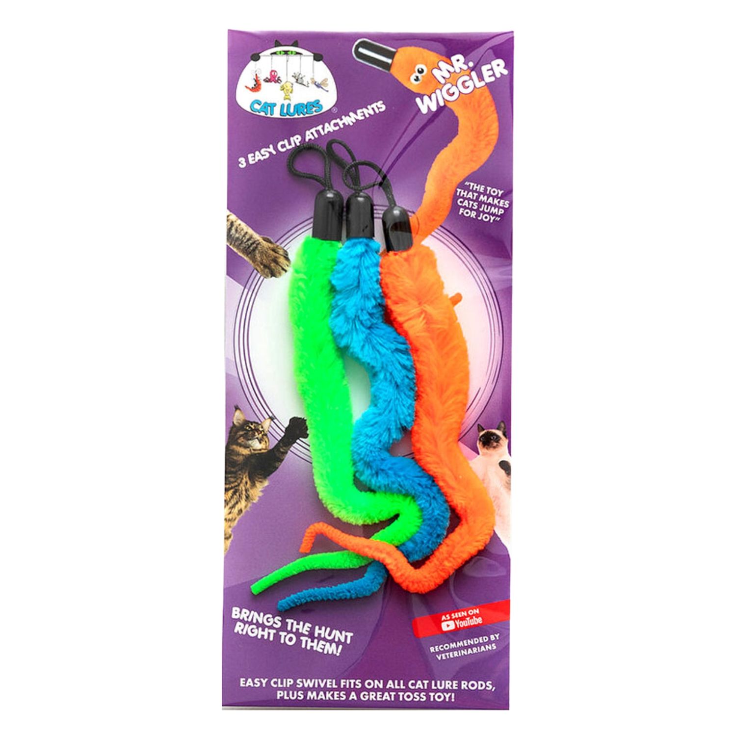 Cat Lures Mr. Wiggler