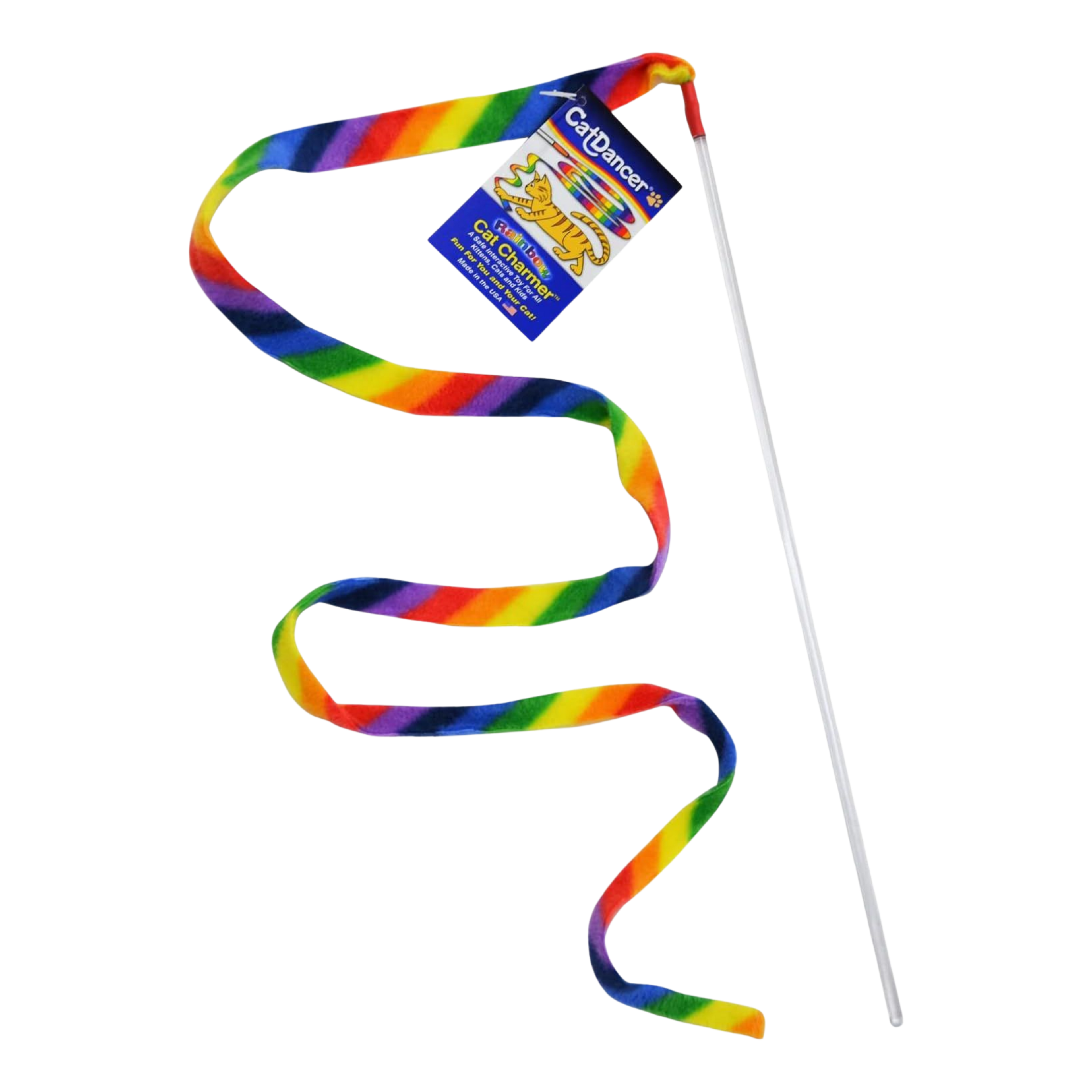 Catdancer Charmer Rainbow Cat Wand