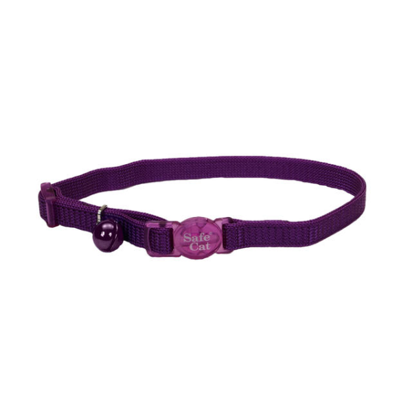 Coastal Safecat Breakaway Collar Purple