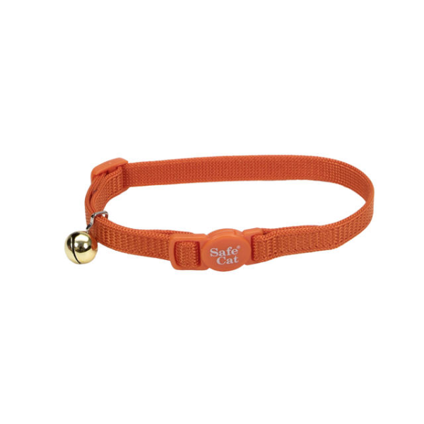 Coastal Safecat Breakaway Collar Sunset Orange