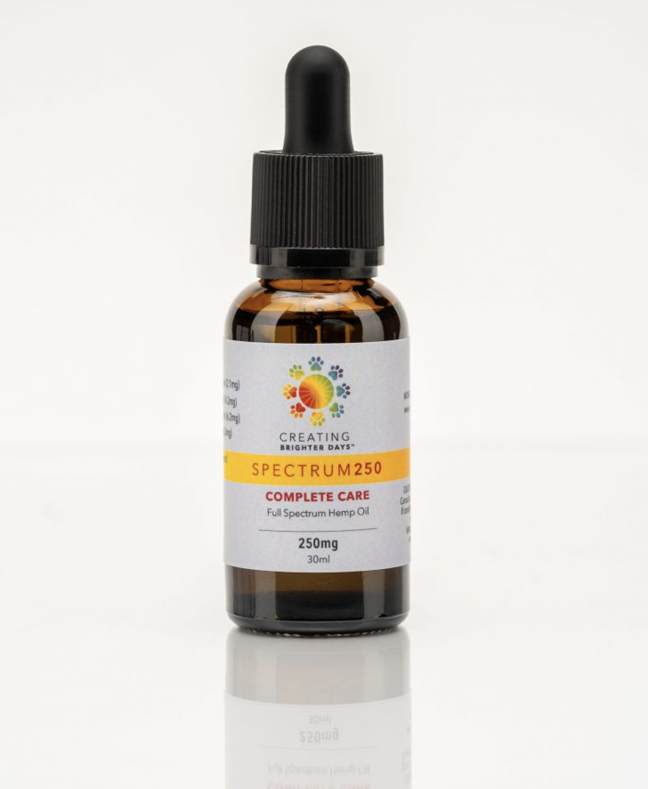Creating Brighter Days Spectrum Small Under 35lb 250mg 30mL
