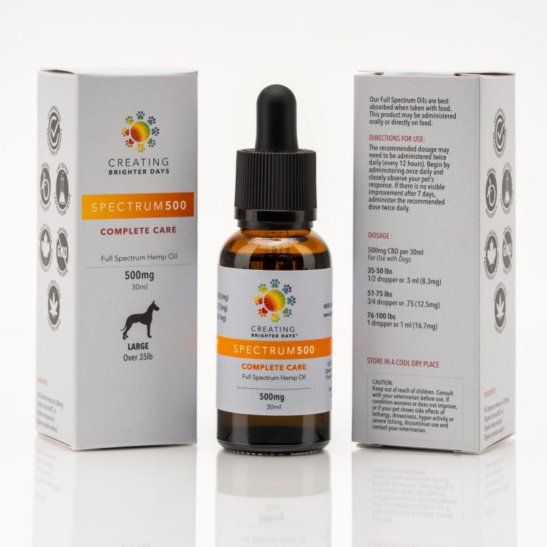 Creating Brighter Days Spectrum Large Over 35lb 500mg 30mL