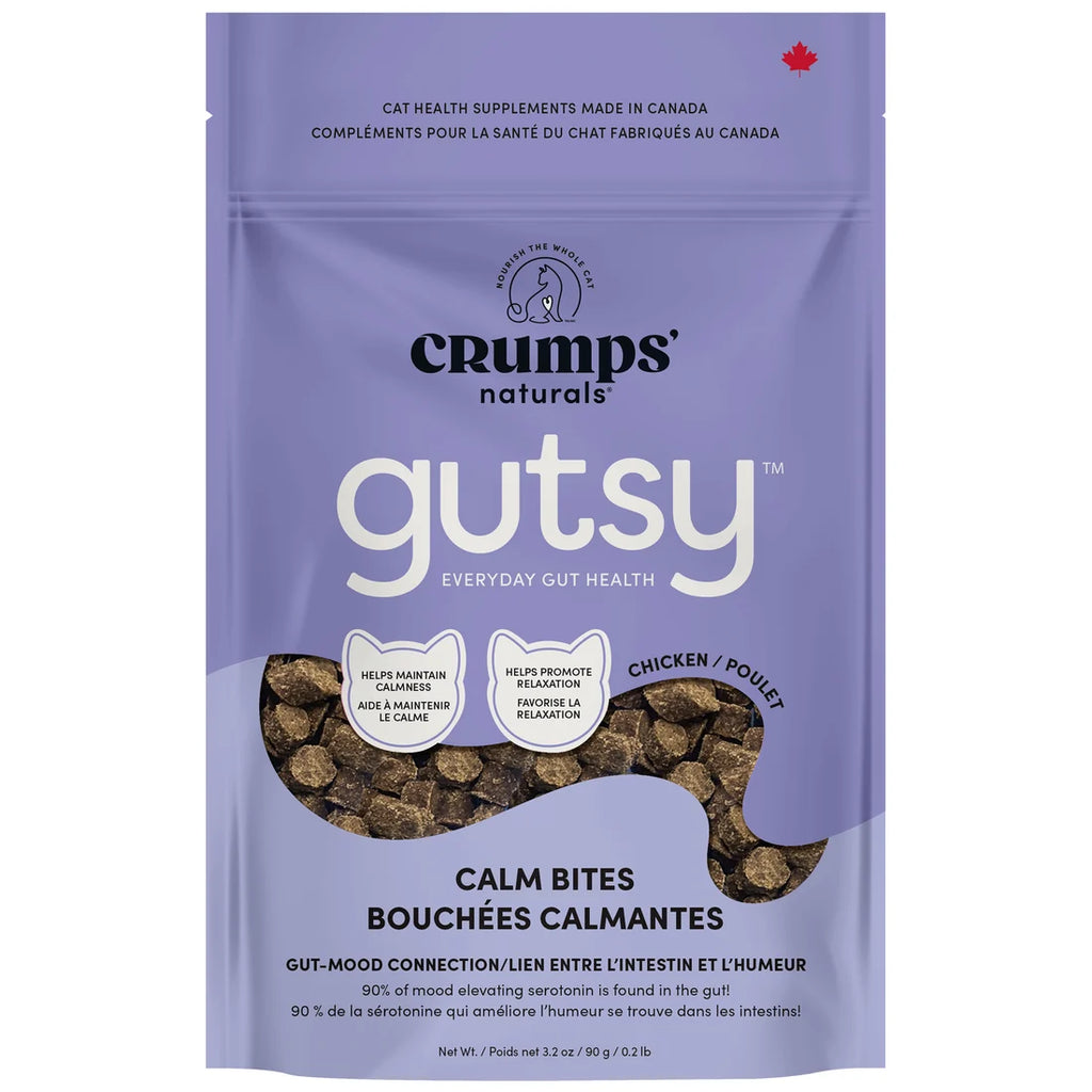 Crumps Cat Gutsy Calm Bites Chicken 90g/3.2oz
