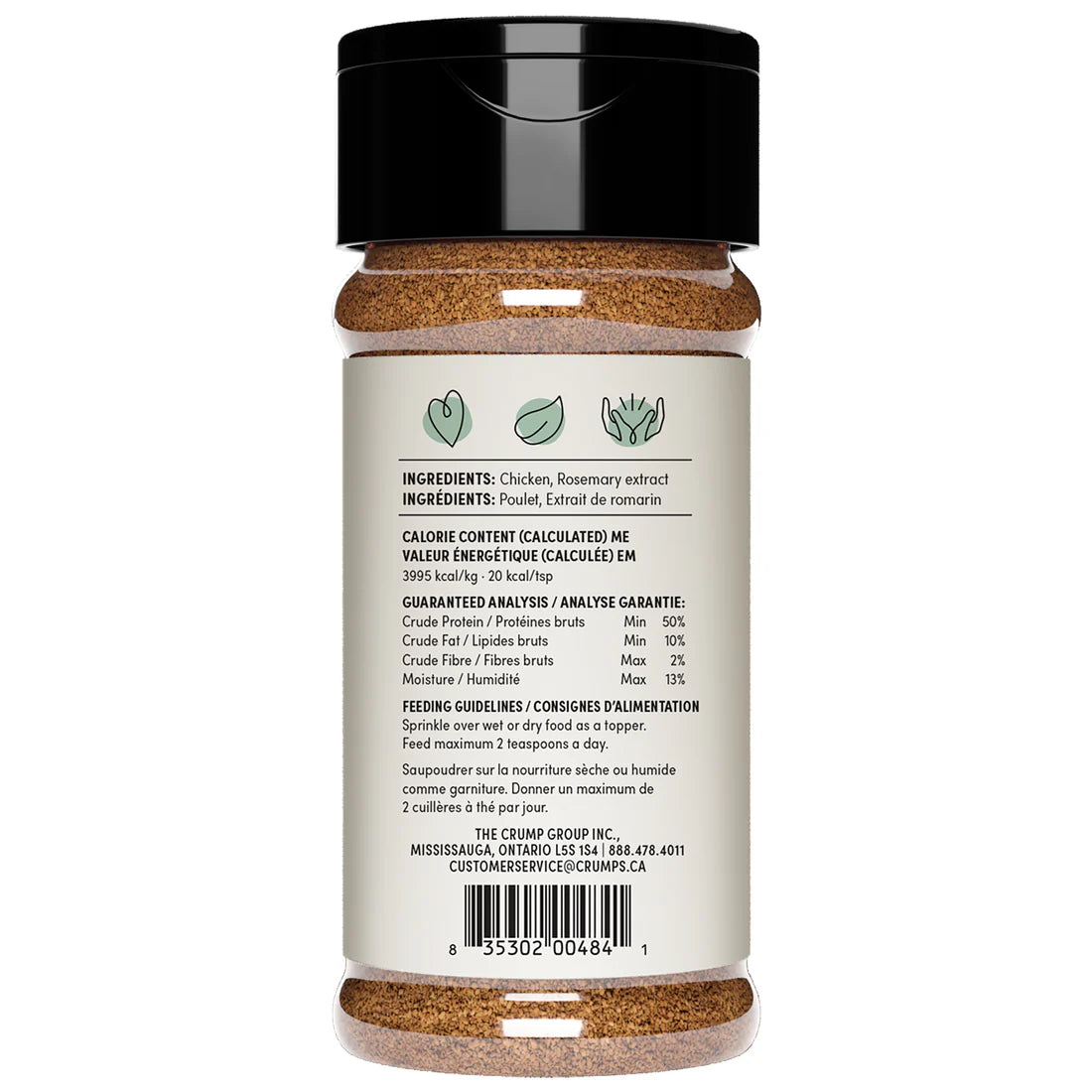 Crumps Chicken Sprinkles 4.2Oz/120G