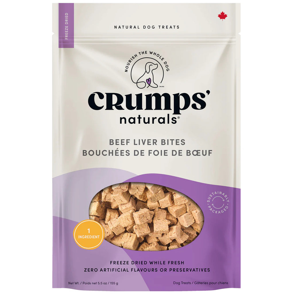 Crumps Freeze Dried Beef Liver Bites 280G