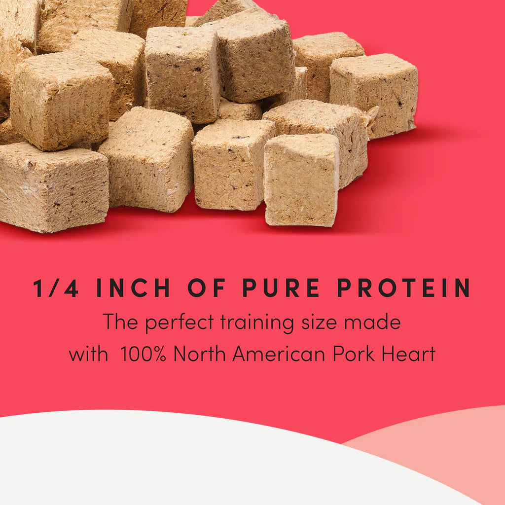 Crumps Freeze Dried Mini Trainers Pork Hearts 115G