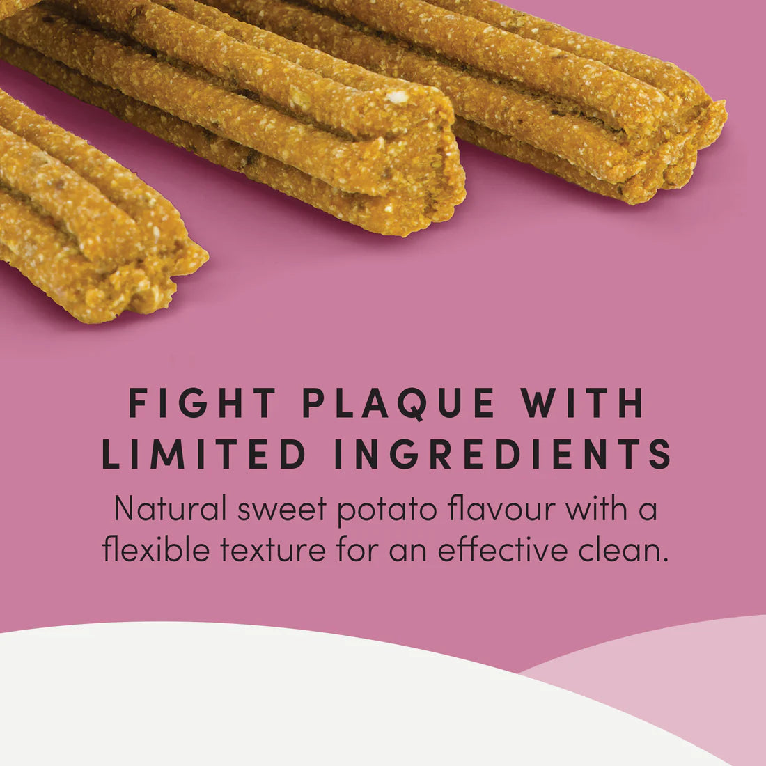 Crumps Original Plaque Busters Medium/Large Breed 7" 10Pk