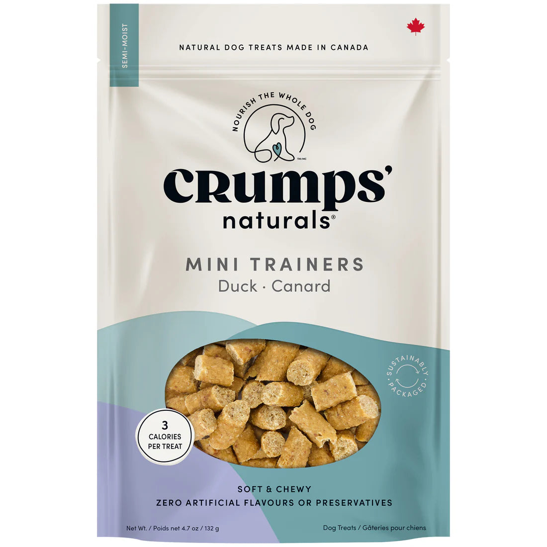 Crumps Semi Moist Mini Trainers Duck 132G