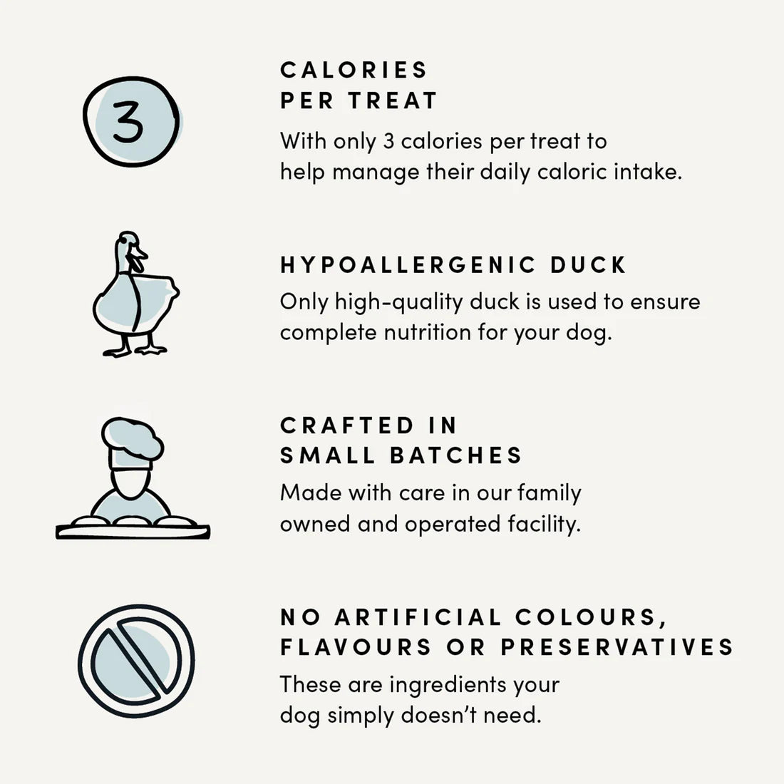 Crumps Semi Moist Mini Trainers Duck 132G