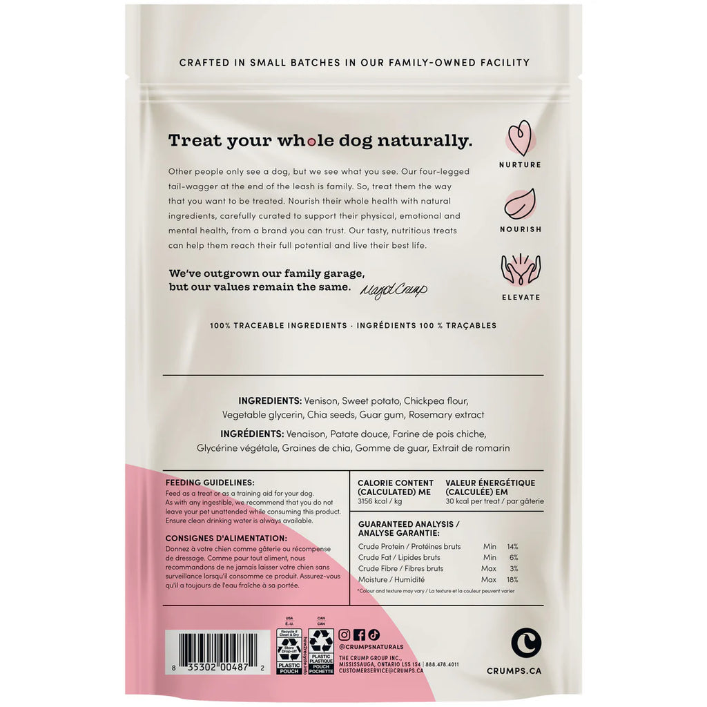 Crumps Venison Jerky With Chia Seeds 5.6Oz/158G