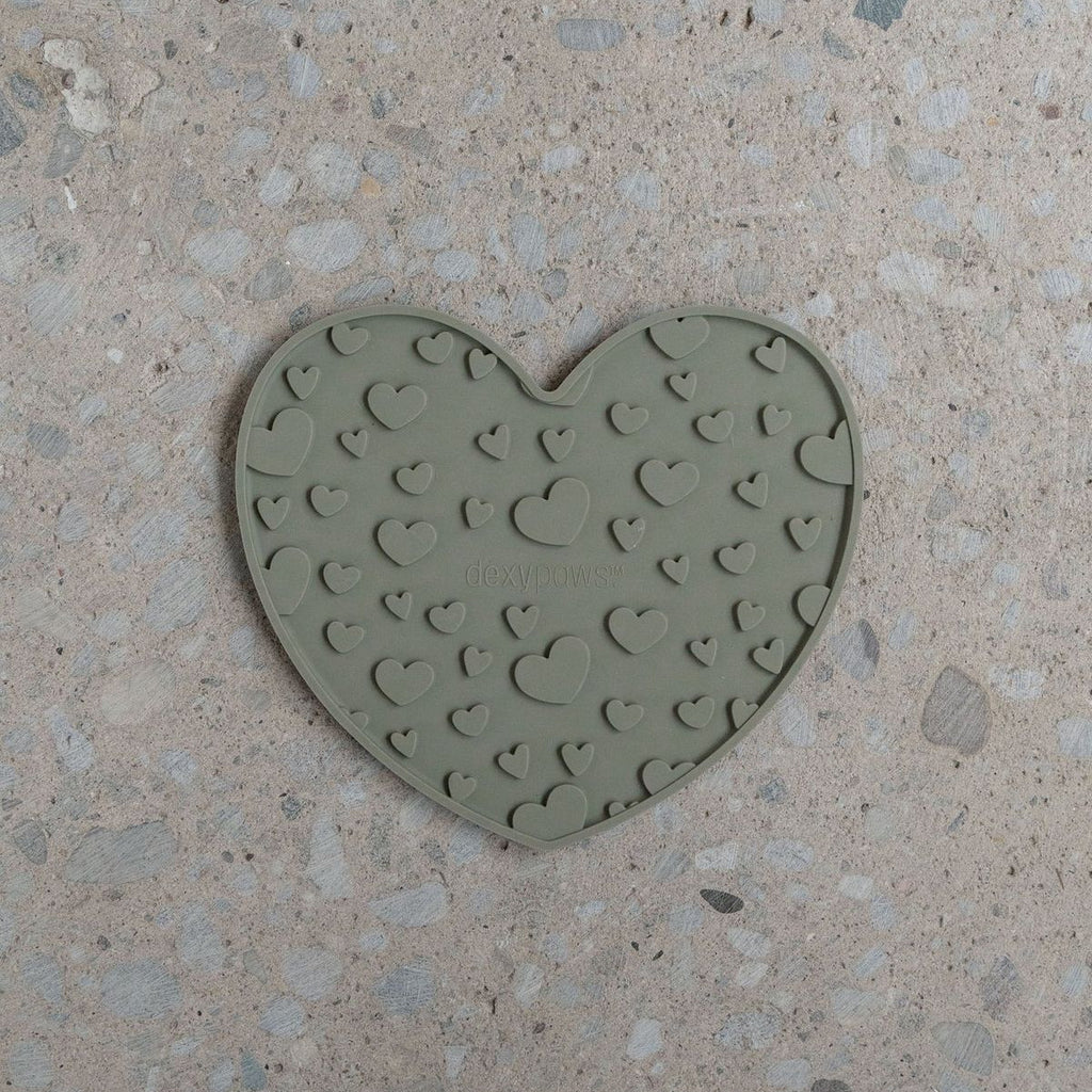 Dexypaws Lick Mat Heart