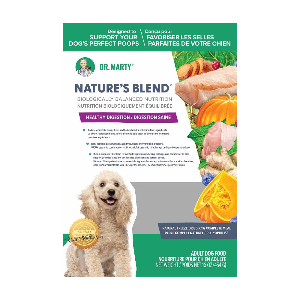 Dr. Marty Dog Natures Blend Healthy Digestion 454g/16oz
